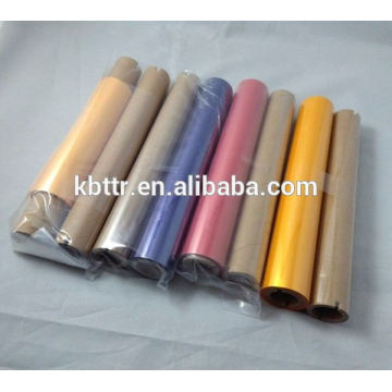 Large wide color thermal transfer label printer ribbon